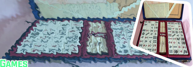 Mahjong game set