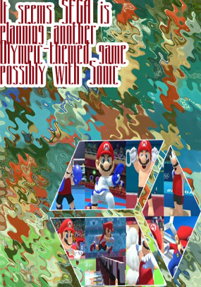 Mario and sonic at the olympic games 2023