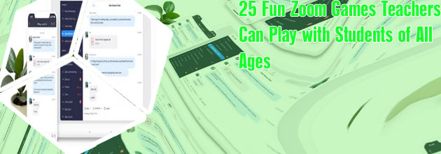 Zoom chat games